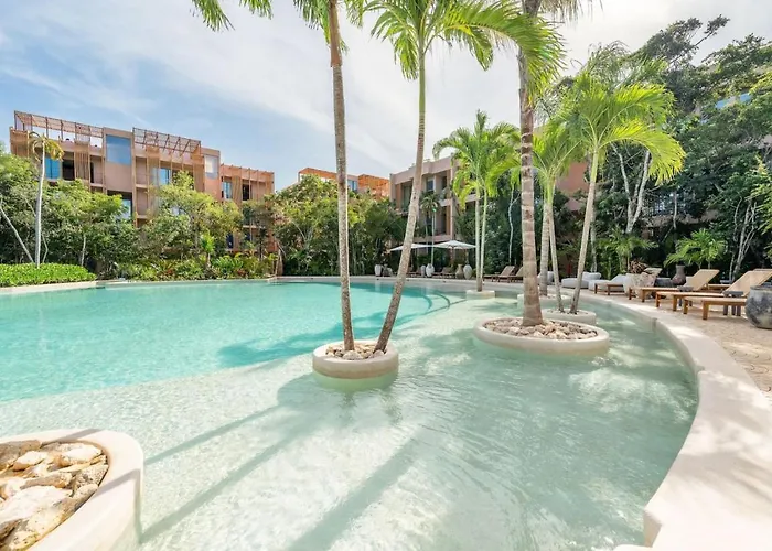Amazing 1br Jungle With Restaurant, Pool And Gym Apartamento Tulum